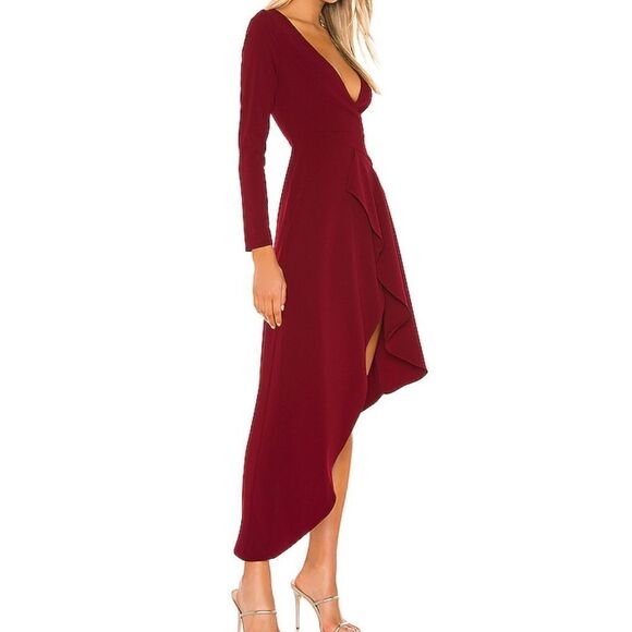 NWT LOVERS + FRIENDS Kensley High-Low Gown - Picture 2 of 5